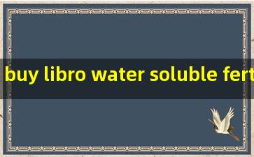 buy libro water soluble fertilizer